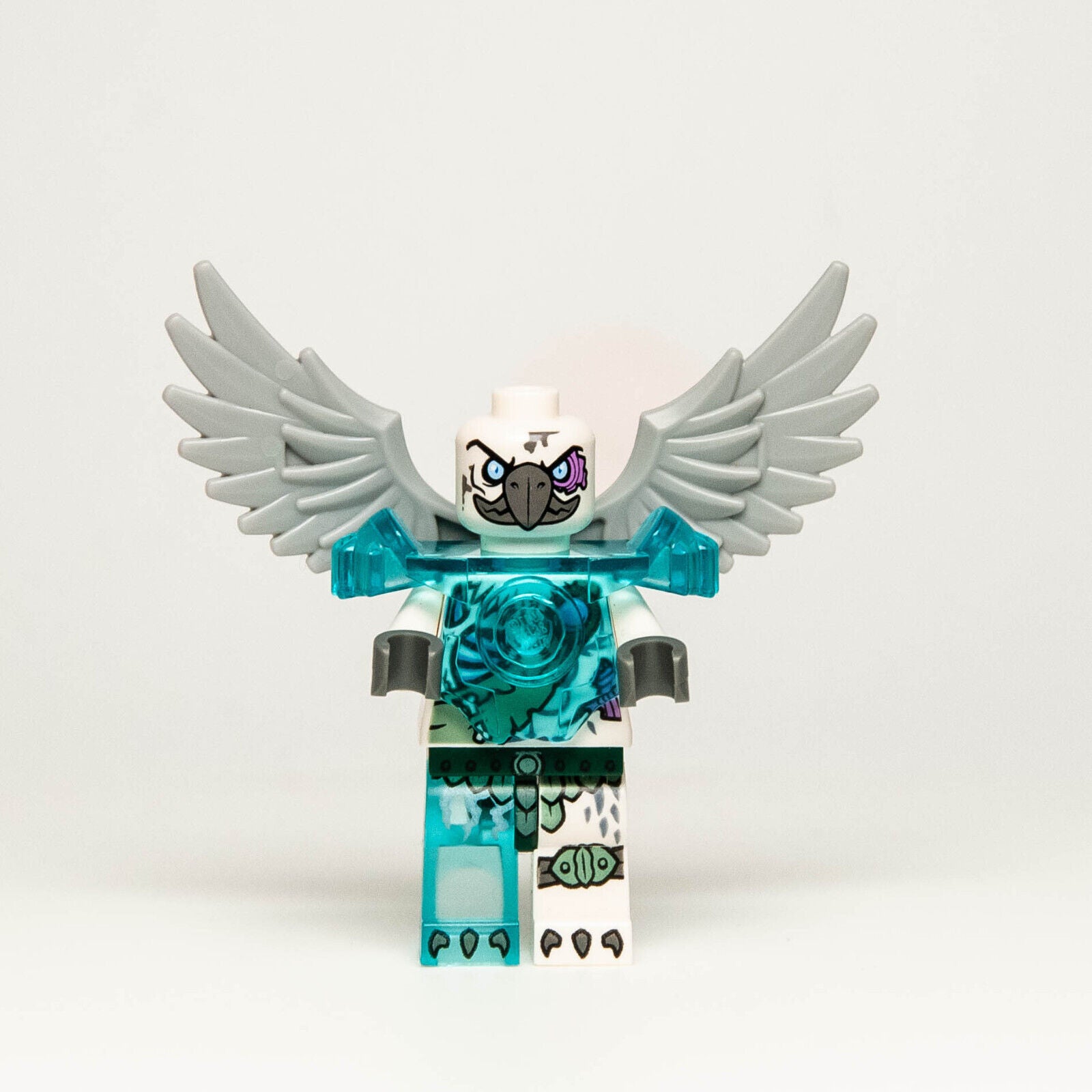 Lego Chima Minifigure - Voom Voom Heavy Armor (loc074) Phoenix Fire Temple 70146 - StudBee
