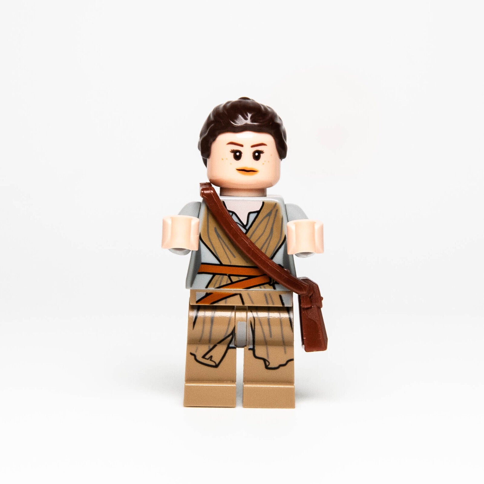 LEGO Star Wars Minifigure - Rey w/ Bag (sw0677) 75099 Speeder - StudBee