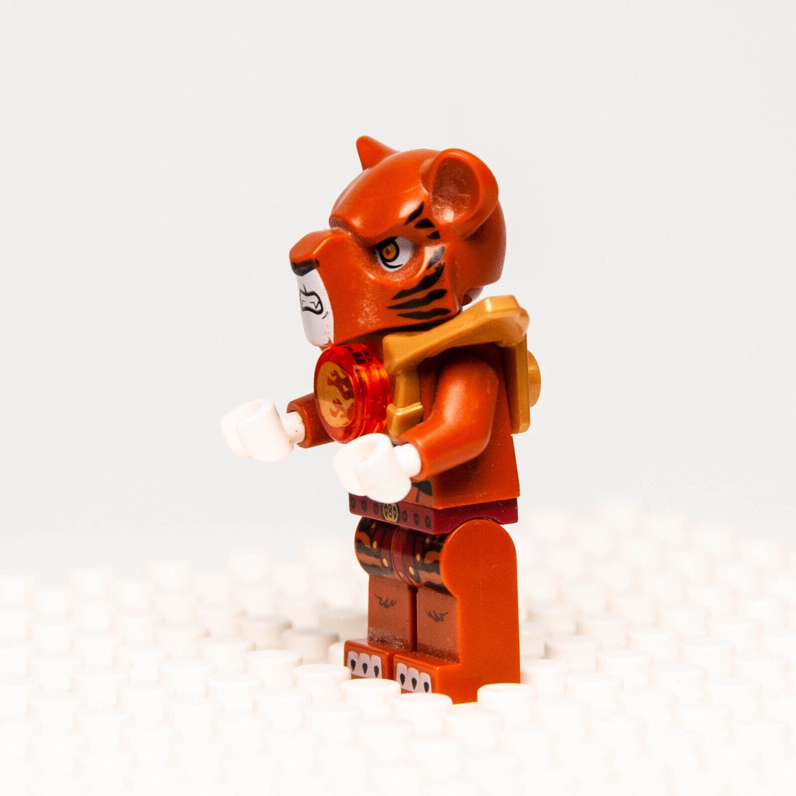 Lego Chima MInifigure - Trakkar with Armor (loc140) Tiger 70224 - StudBee