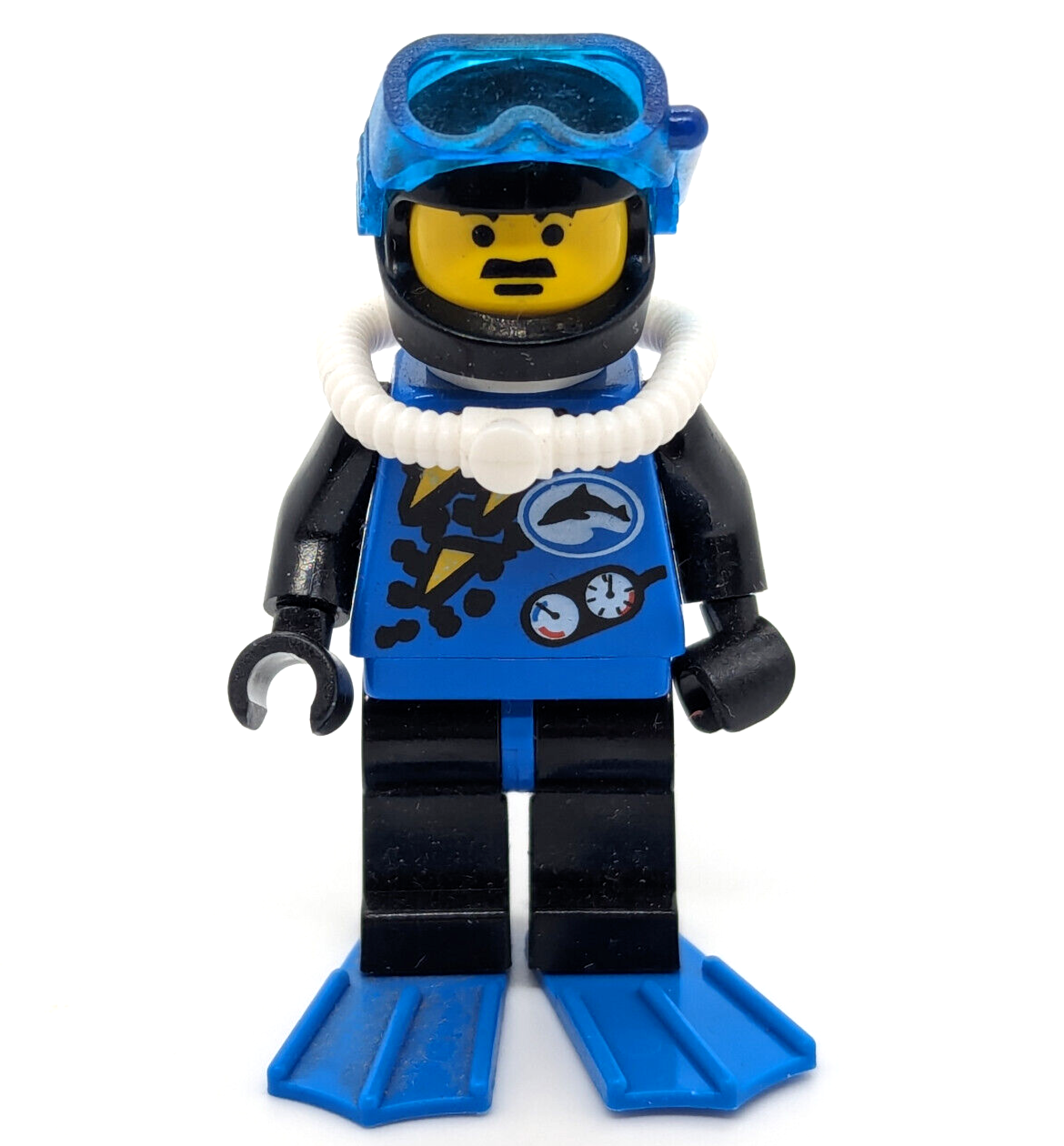 Lego Vintage Divers Lot: Blue Diver (div001a)  & Sawfish Shark 6558 6559 6556 - StudBee