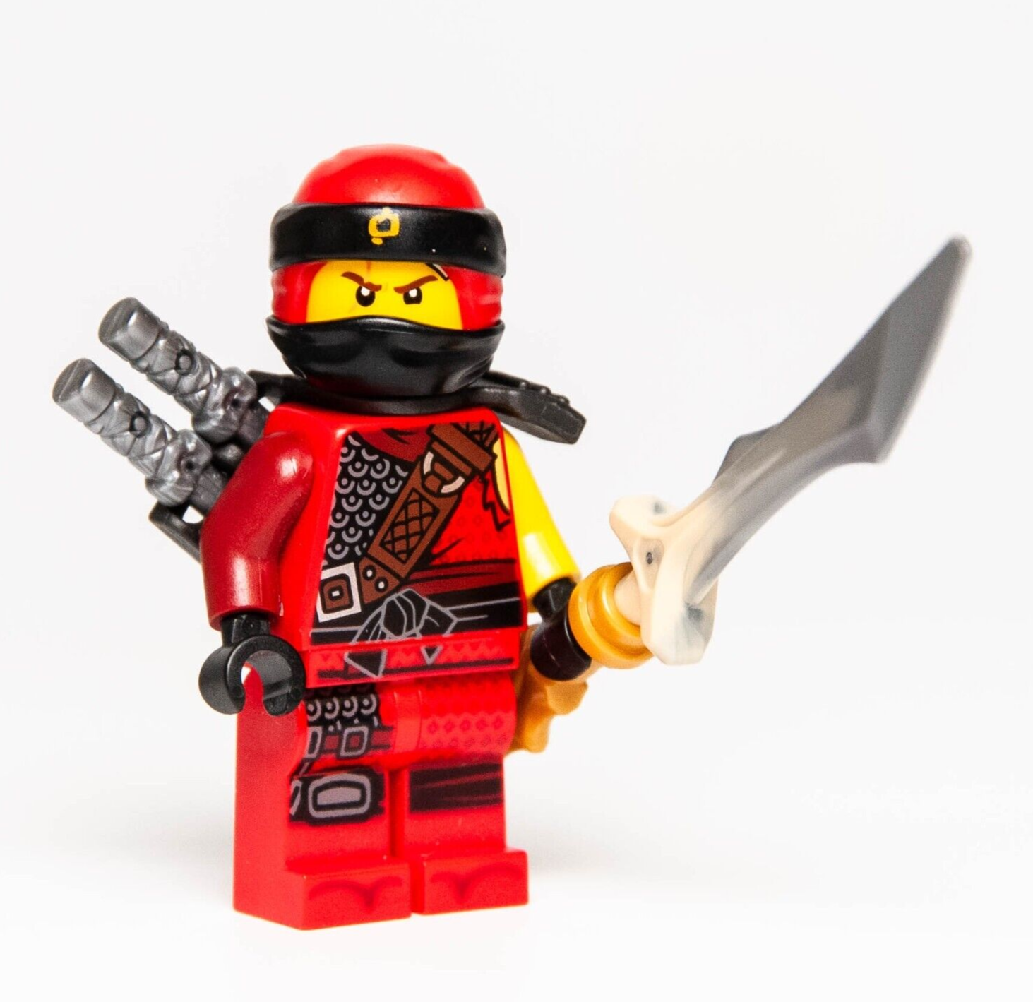 Lego Ninjago Minifigure - Kai Hunted (njo473) 70653 Firstbourne w/ Scabbard