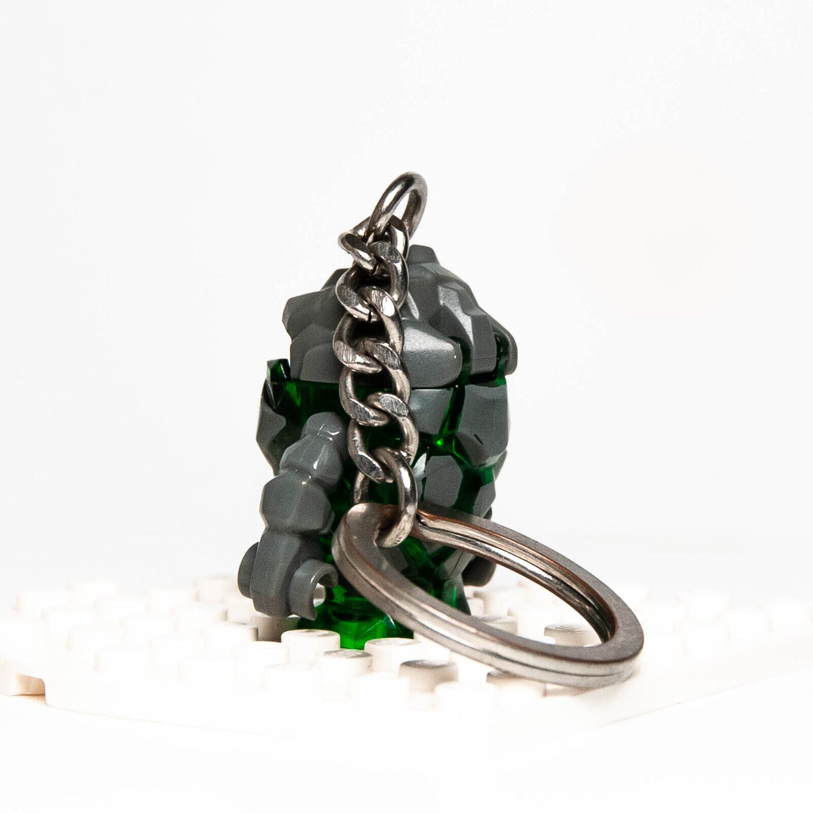 LEGO Rock Monster Minifigure Keychain - Boulderax 852505 Green (pm001) 8957 Mine
