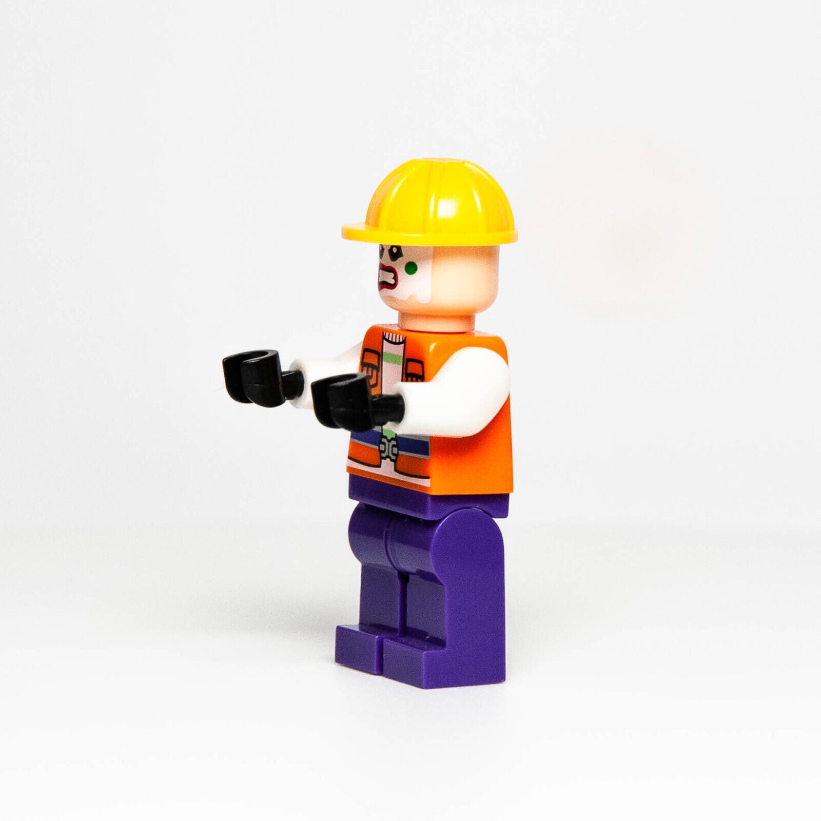 LEGO DC Minifigure- Joker's Goon (sh0093) 76013 Steam Roller Construction Outfit