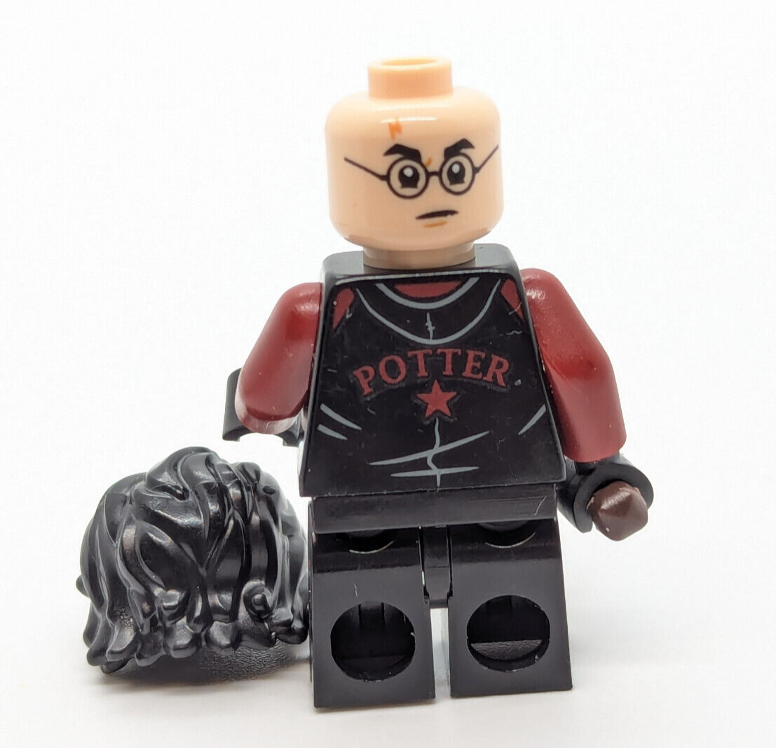 Lego Harry Potter Minifigure (hp176) Black Red Uniform 75946 Triwizard Challenge - StudBee