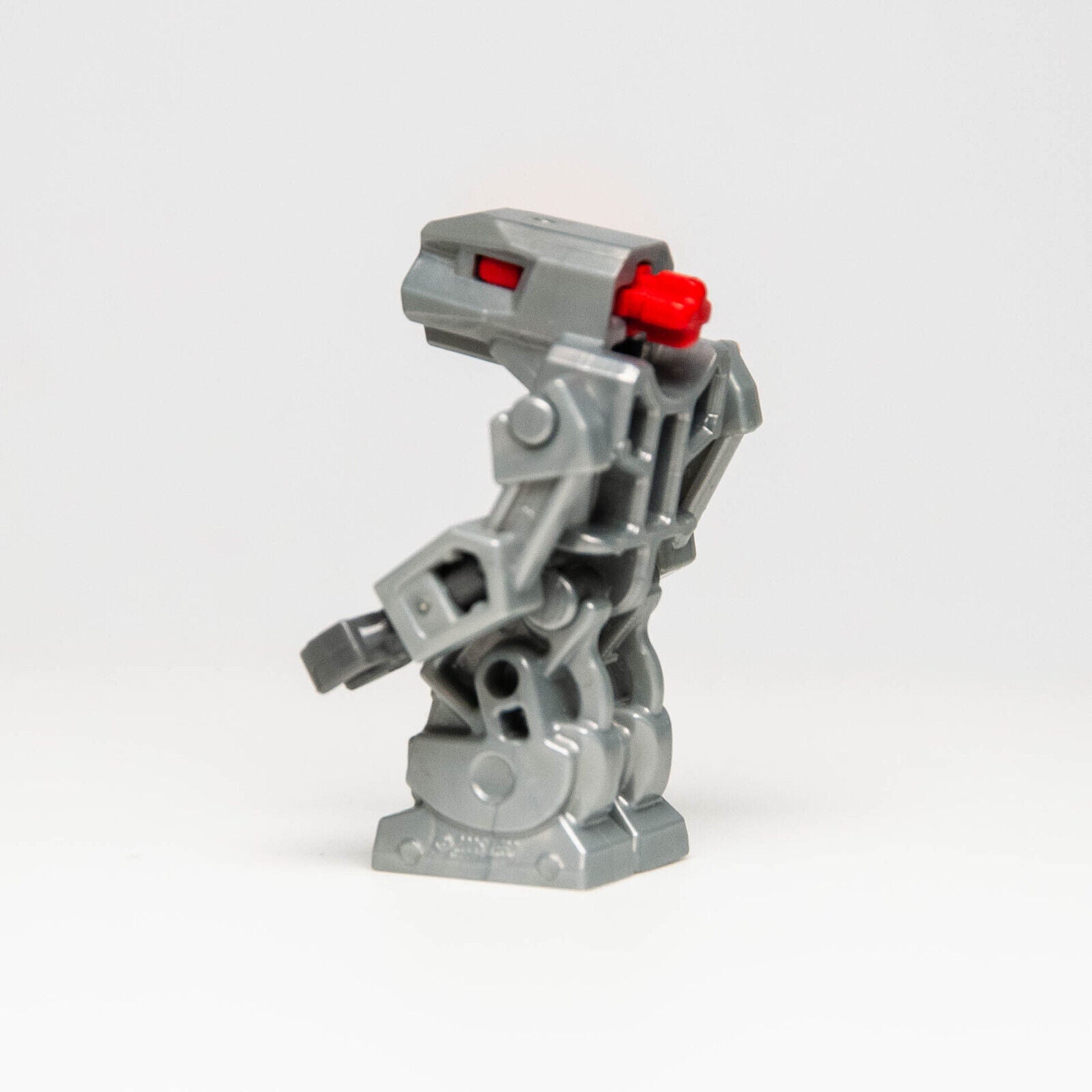 LEGO Minifigure Exo Force Devastator - Pearl Light Gray, Red Eyes (exf015) - StudBee