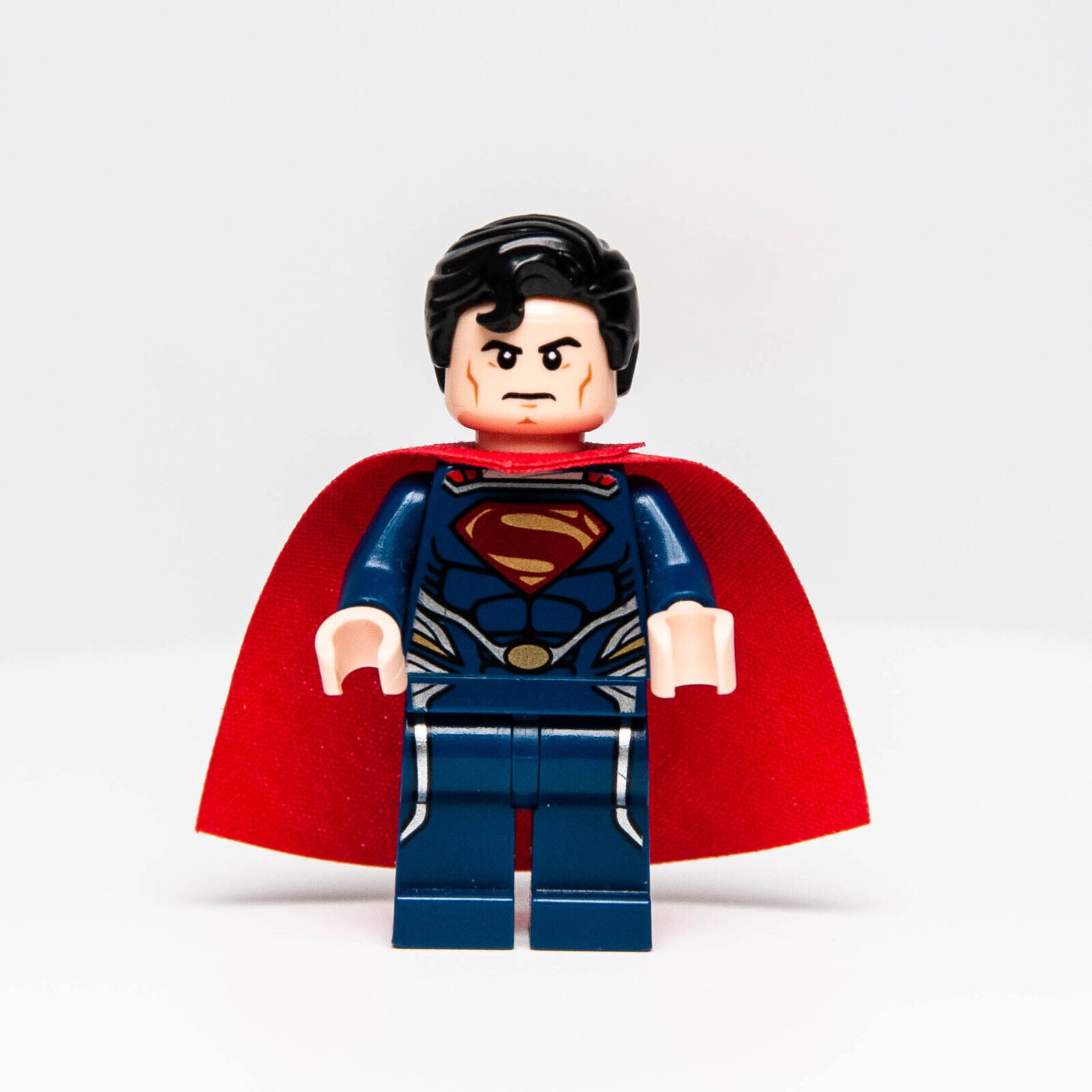 LEGO DC Minifigure: Man of Steel Superman Dark Blue (sh077) 76003 76009 76002 - StudBee