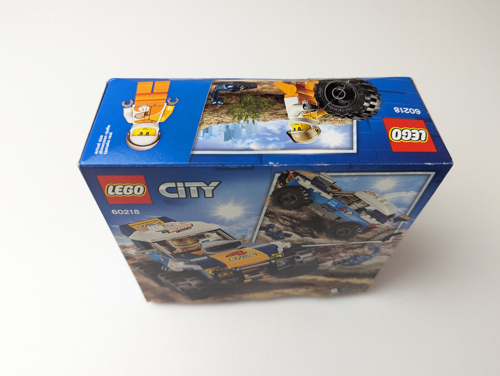 LEGO City Desert Rally Vita Rush Racer Set 60218 - 100% Complete w/ Manual, Box - StudBee