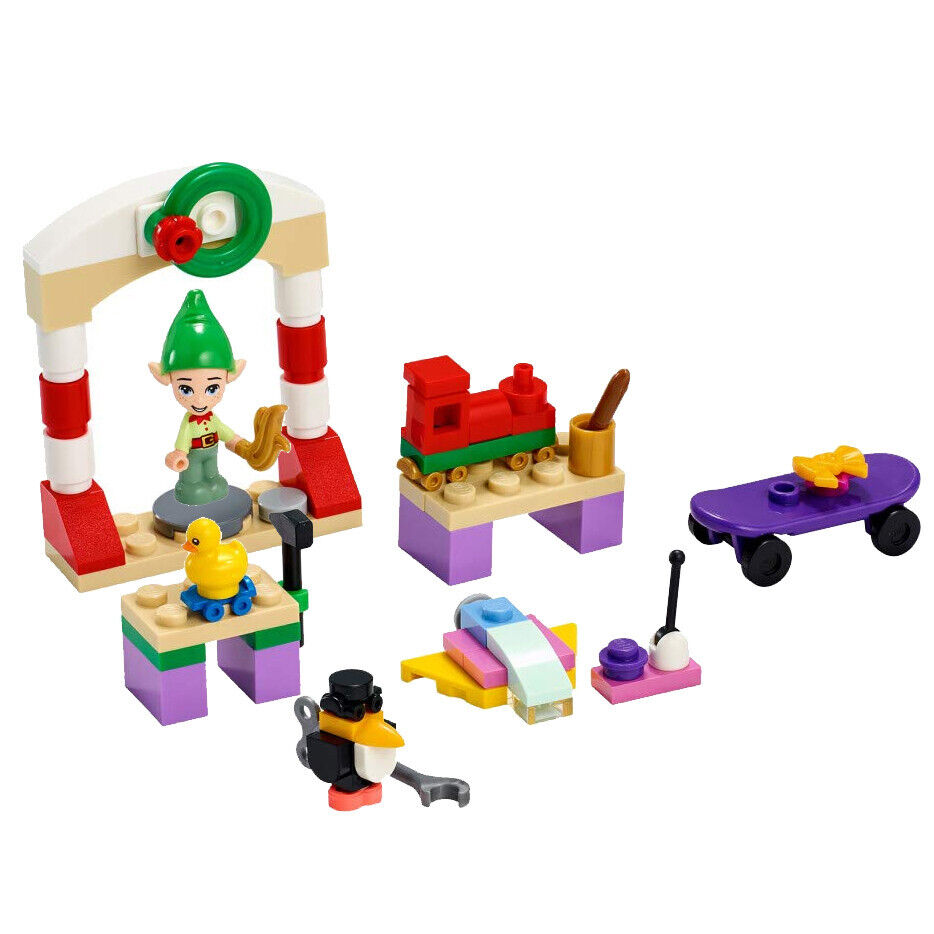 NEW Lego Friends Advent Set Lot: Santa's Toy Workshop w/ Elf 41420 Christmas) - StudBee