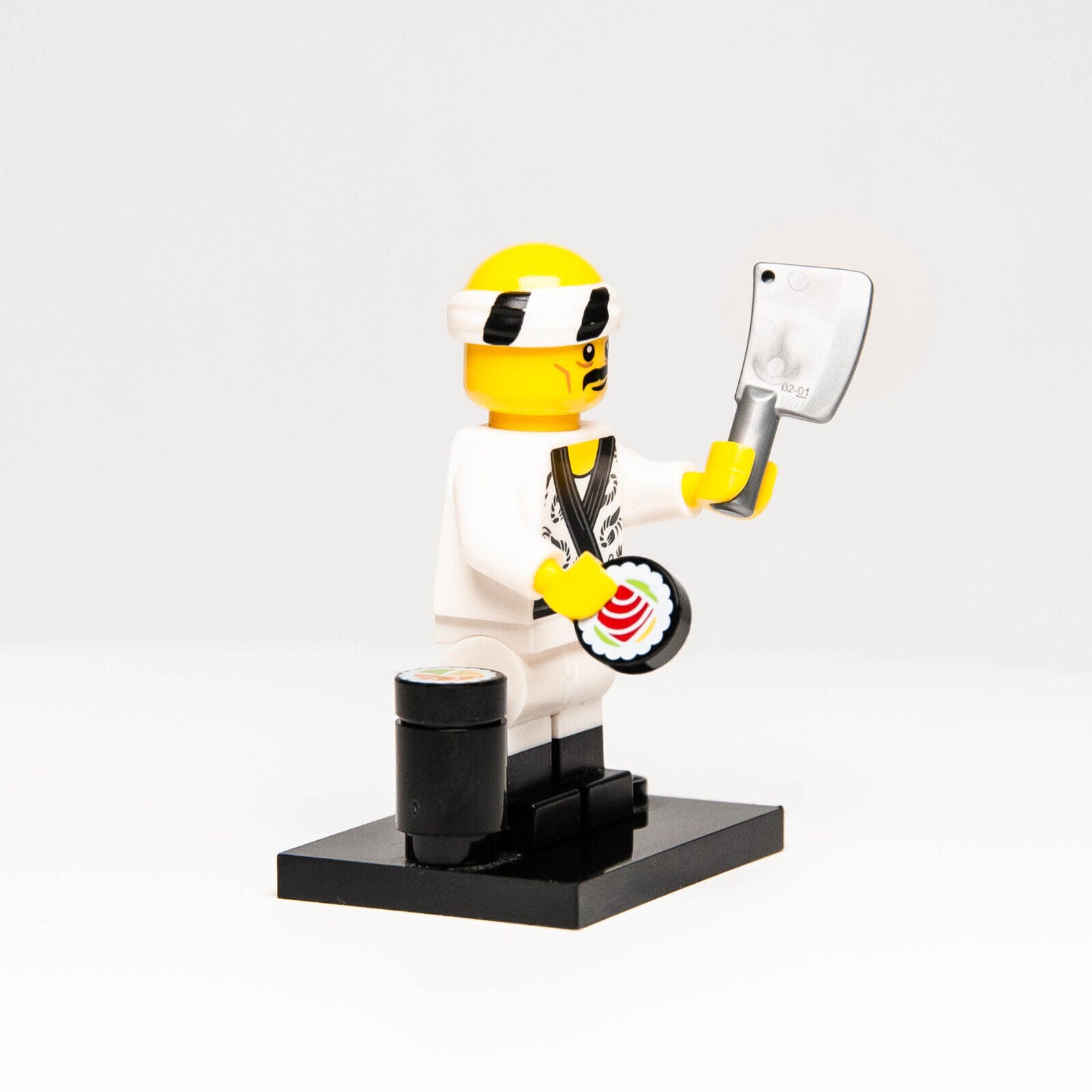 Lego Sushi Chef Minifigure - Ninjago Movie CMF coltlnm-19 (coltlnm19) 71019 - StudBee