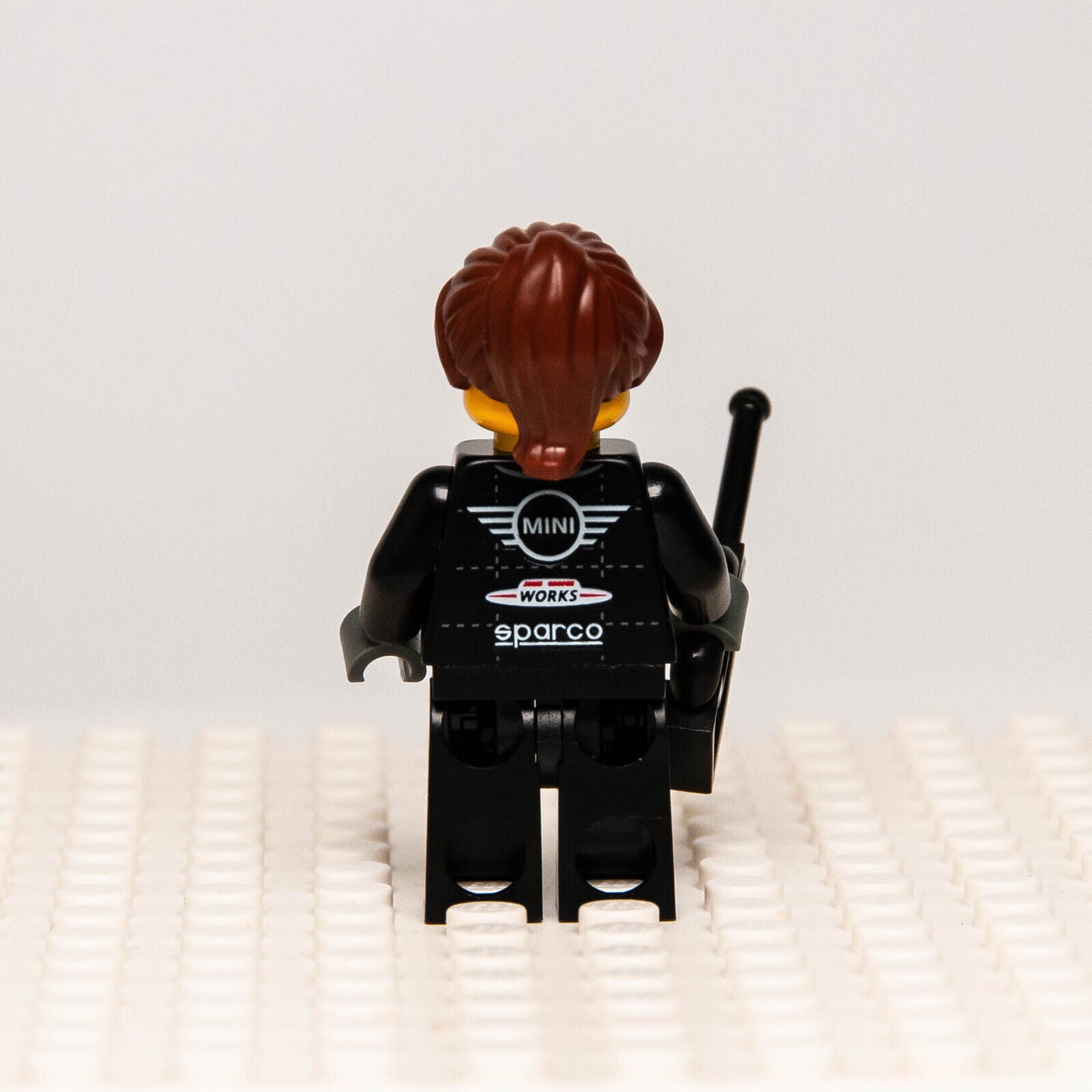 Lego MINI John Cooper Works Mechanic, Female Minifigure (sc074) 75894 - StudBee