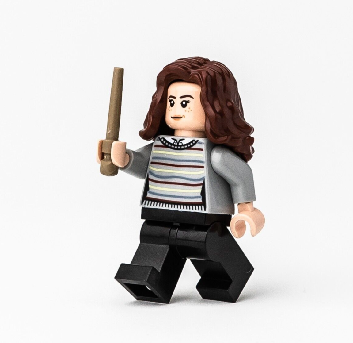 New LEGO Hermione Granger, Striped Sweater Minifigure - 75967 (hp234) - StudBee