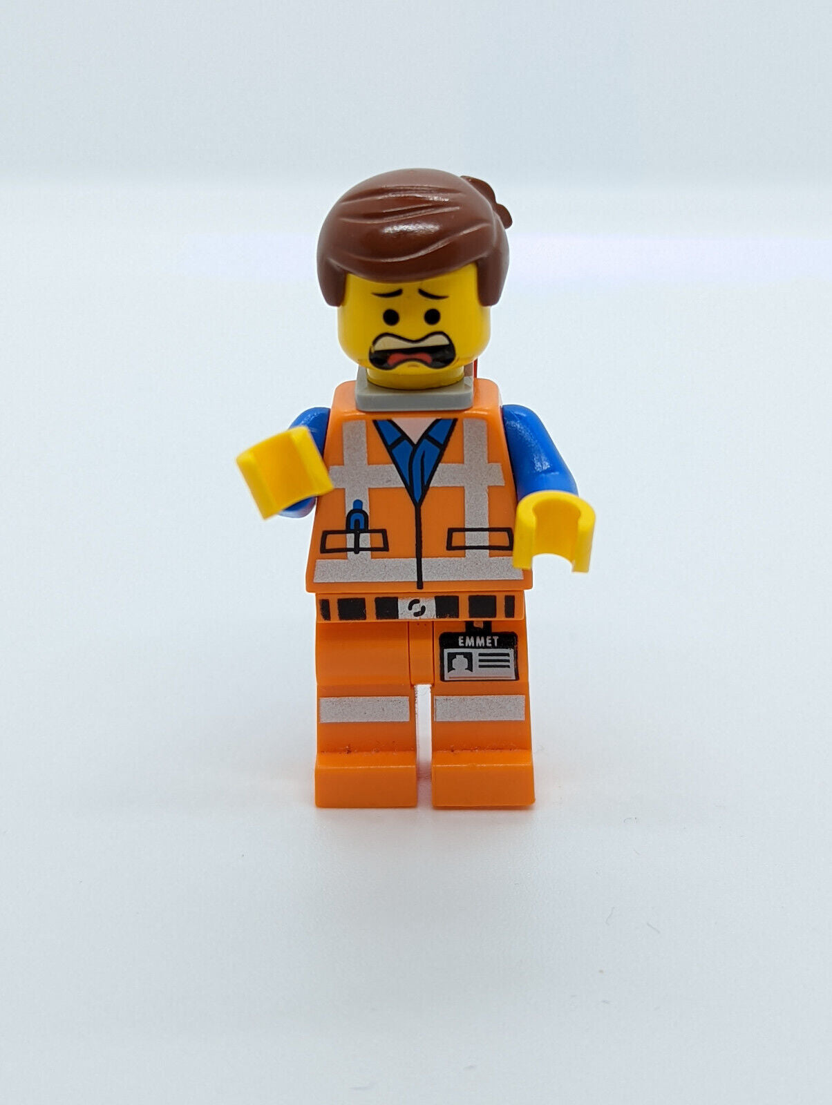 Lot of 2 LEGO Movie Minifigures: Robo SWAT & Emmet (tlm025 tlm018) 70801 - StudBee