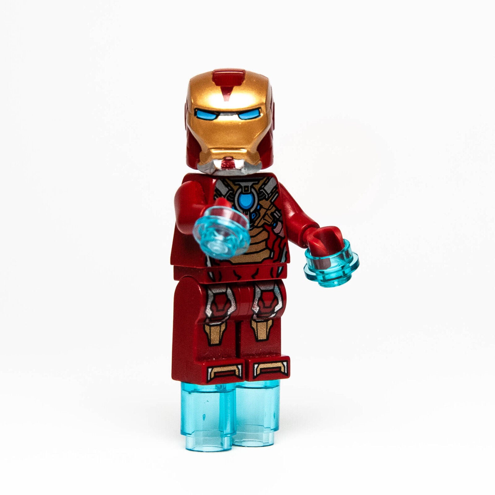 LEGO Super Heroes Minifigure: Iron Man - Mark 17 (Heartbreaker) Armor (sh0073) - StudBee