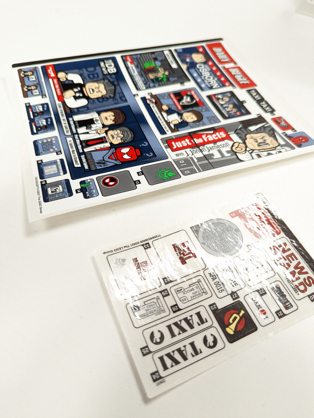 LEGO STICKER SHEET for 76178, Daily Bugle - New & Genuine! - StudBee