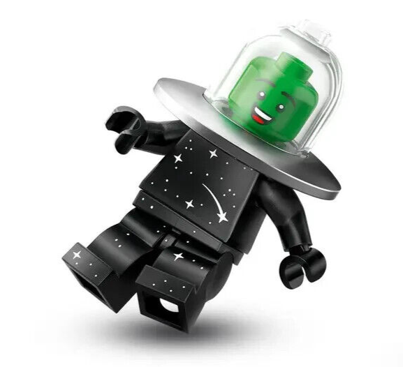 LEGO Space CMF 26 Minifigure: Flying Saucer Costume UFO 71046 (col26-7) col443 - StudBee
