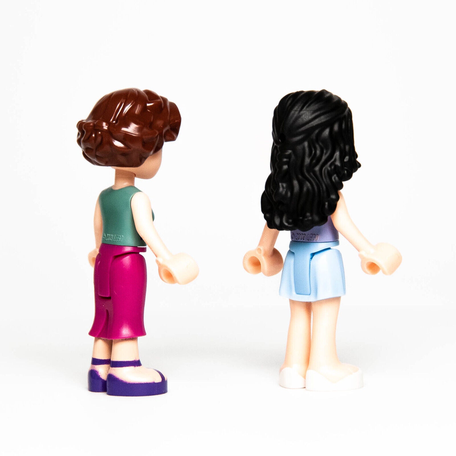 New Lego Friends 41095 Minifigure Lot: Emma (frnd090) & Mom Charlotte (frnd091)