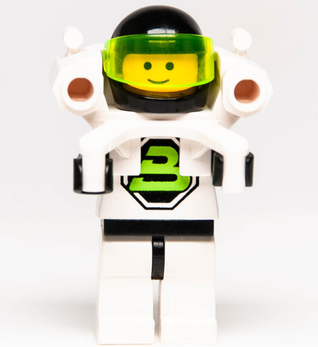 Lego Space Minifigure - Blacktron II Trooper with Jet Pack (sp055) 6981 - StudBee