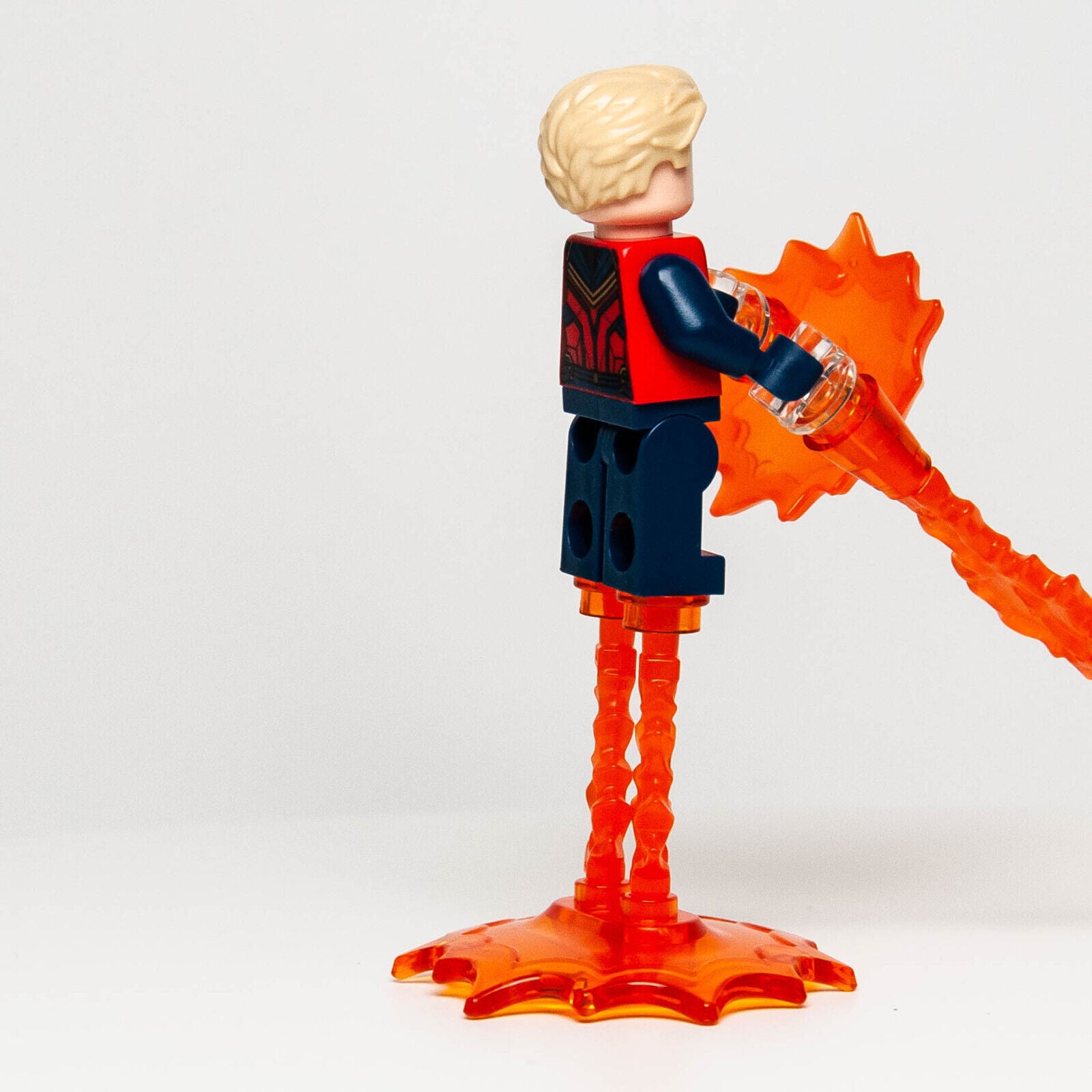 NEW Lego Captain Marvel Minifigure Sanctuary II Endgame Avengers (sh772) 76237 - StudBee