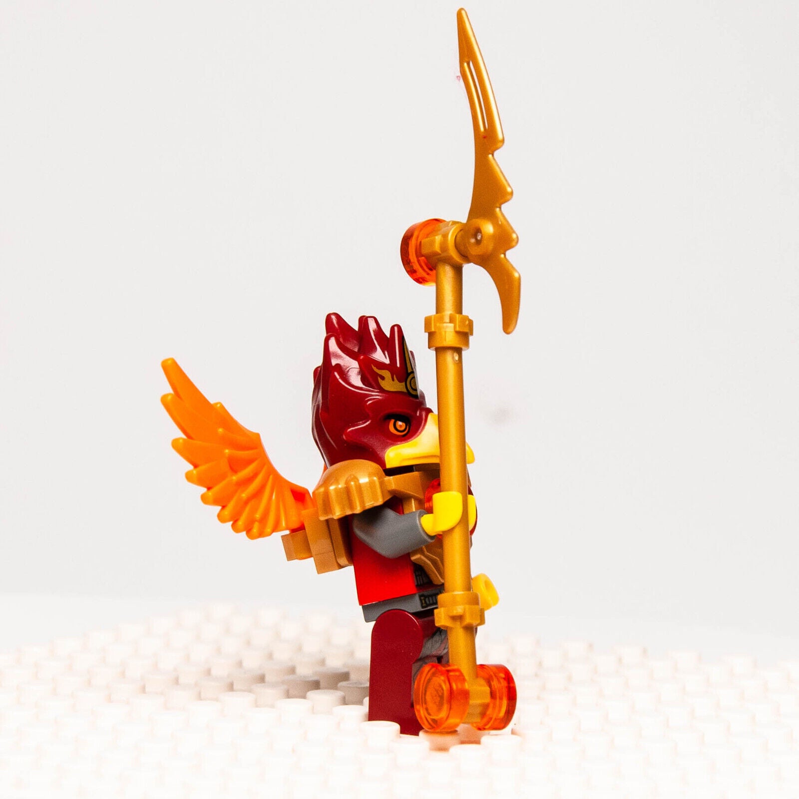 Lego Chima Minifigure - Foltrax  (loc076) Phoenix Fire Temple 70146