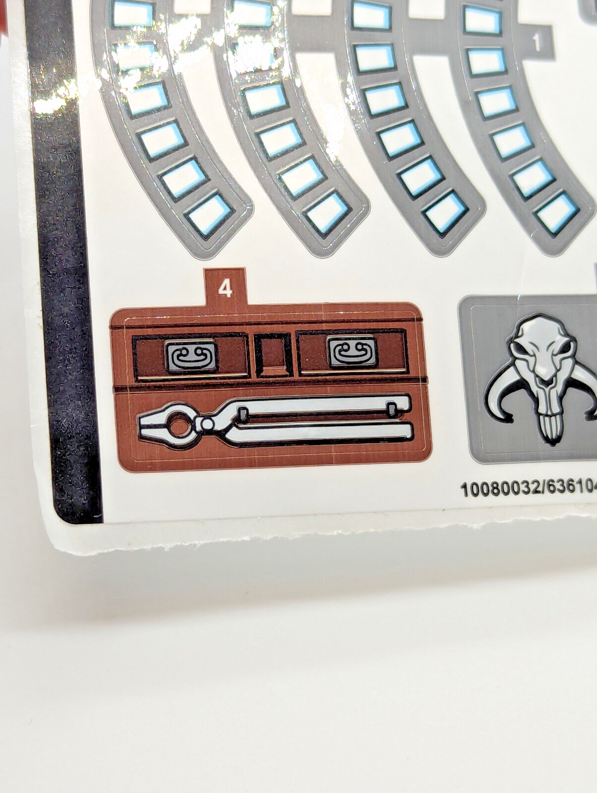 Lego STICKER SHEET for 75319 The Armorer's Mandalorian Forge - New & Genuine