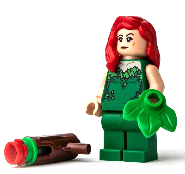 New DC Lego Minifigure - Poison Ivy Green Outfit (sh550) Batman II 76117 - StudBee