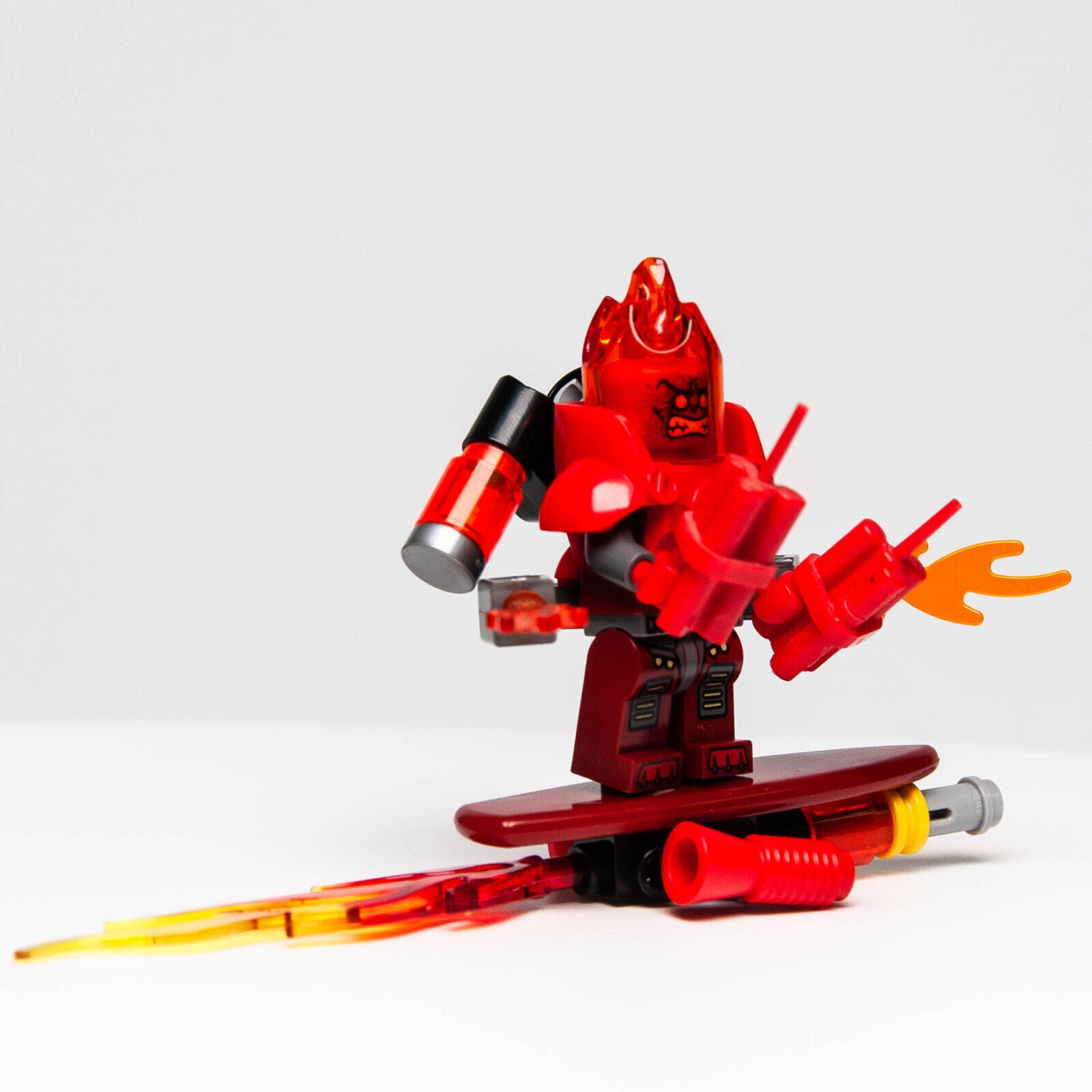 LEGO Minifigure Ultra Agents -  Infearno (uagt009) 70162 Villian w Dynamite - StudBee