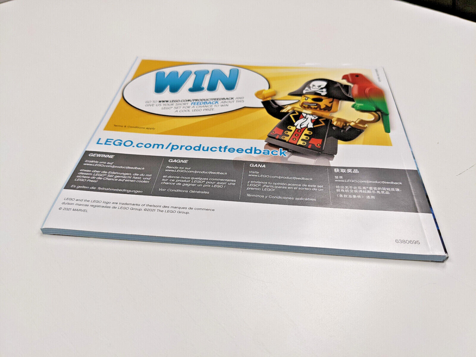 INSTRUCTIONS ONLY Lego Infinity Saga 76190 Iron Monger Mayhem -InstructionsOnly - StudBee