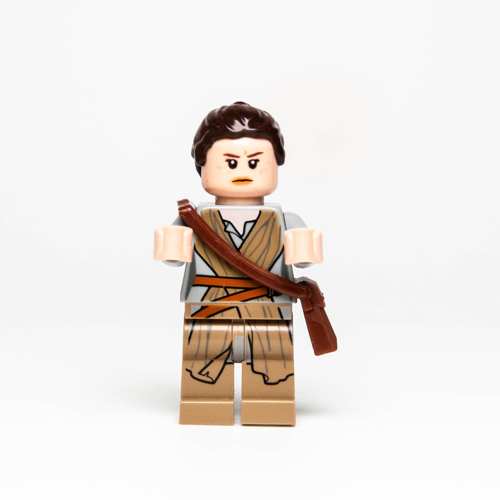 LEGO Star Wars Minifigure - Rey w/ Bag (sw0677) 75099 Speeder - StudBee