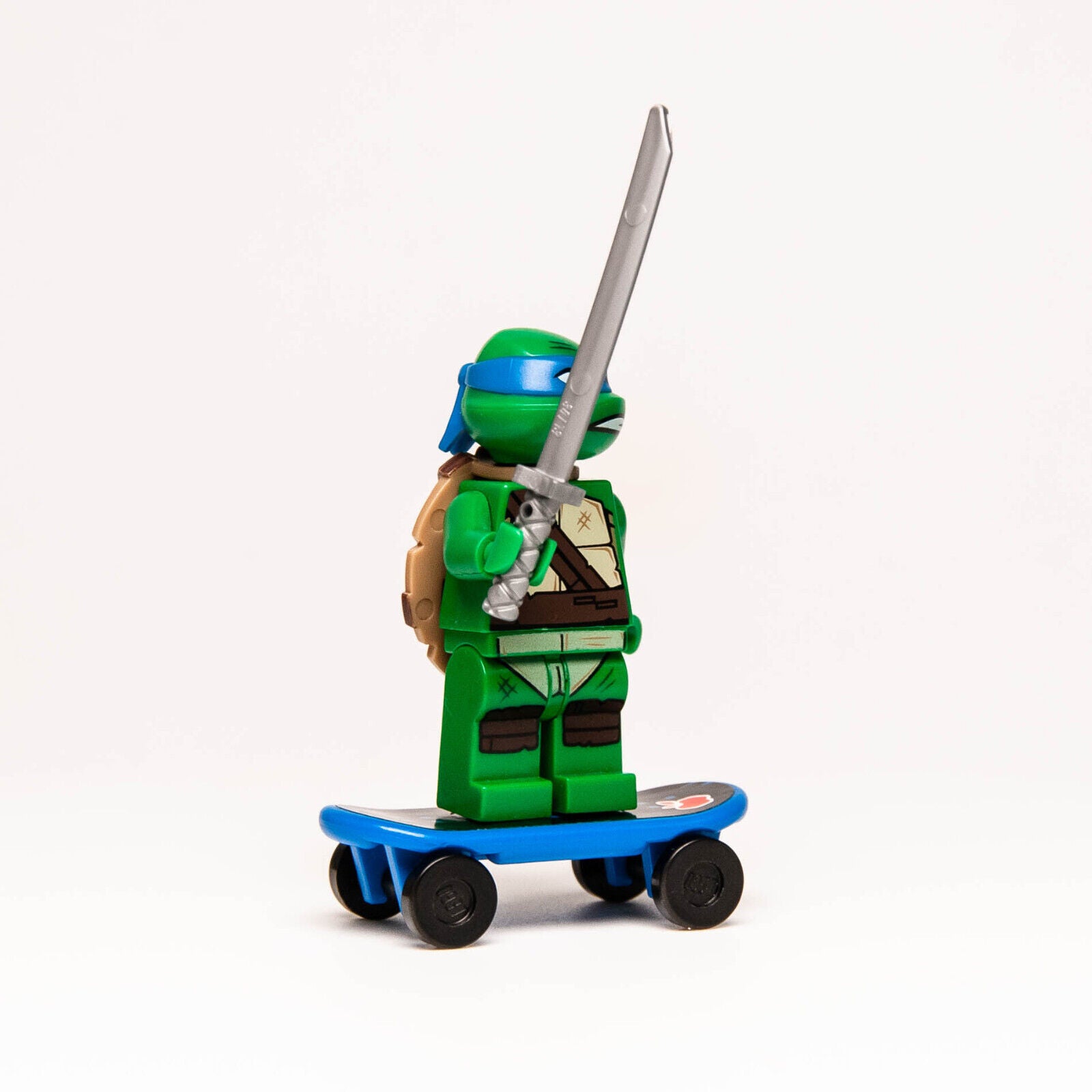 LEGO TMNT Leonardo Minifigure: Gritted Teeth, Smudges Ninja Turtle 79118 (tnt024 - StudBee