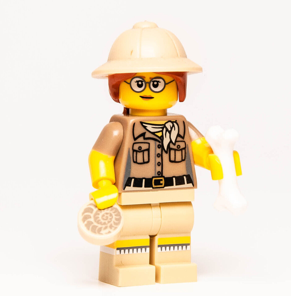 New LEGO CMF Series 13 Minifigure - Paleontologist (col13-6) 71008 col200 Fossil - StudBee