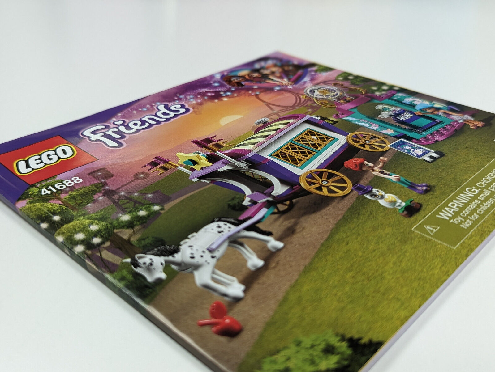New LEGO Friends Magical Caravan 41688 BOOKLET ONLY