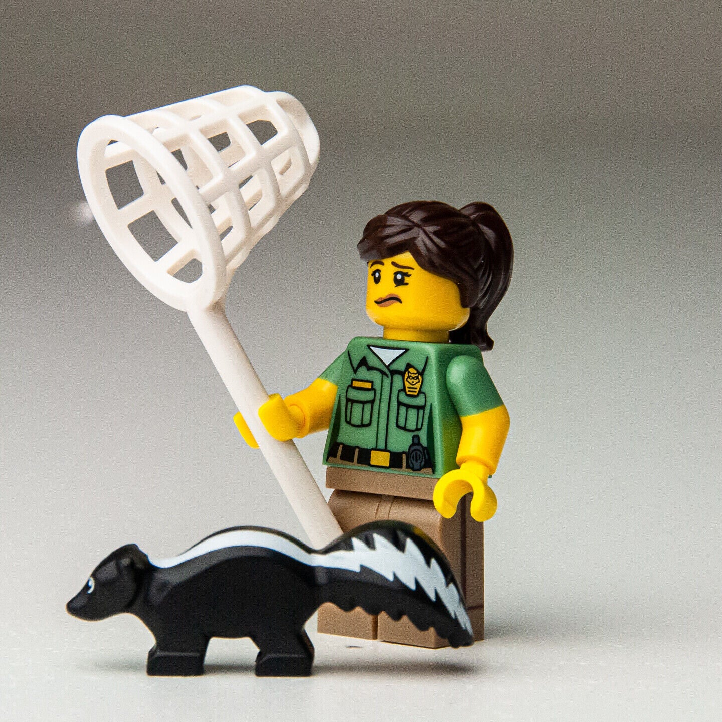 NEW LEGO CMF Series 15 - Animal Control Skunk Rescue 71011 (col15-8) SEALED! - StudBee