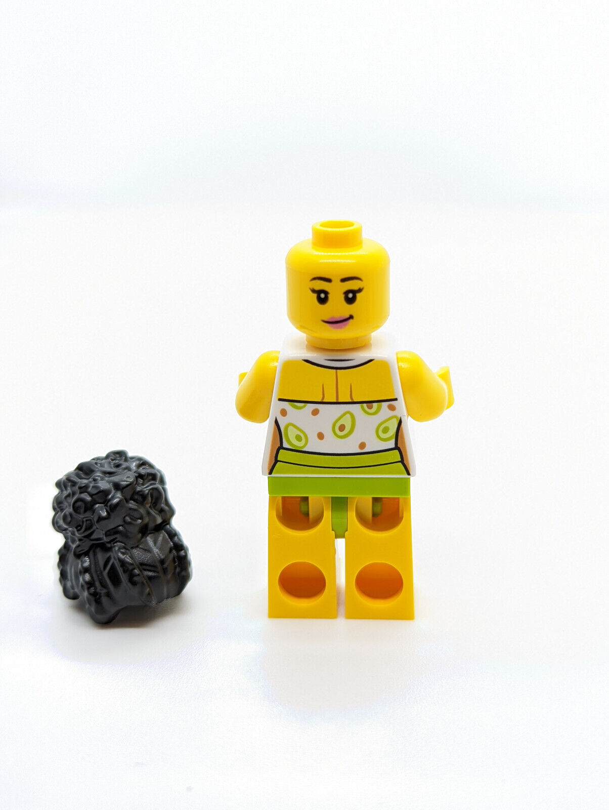 NEW LEGO City Town Beach Female Minifigure (cty1387) Avocado Tank - StudBee