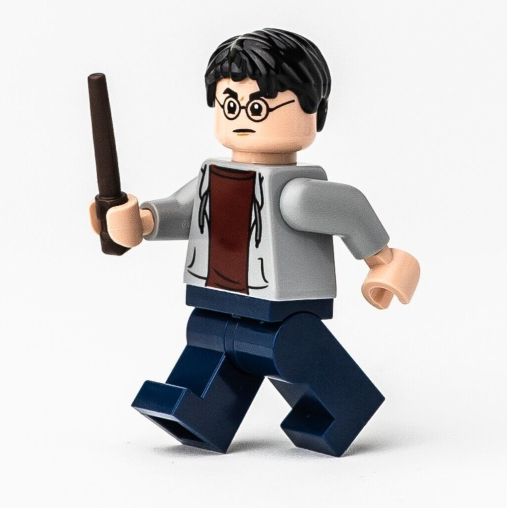 New LEGO Harry Potter, Gray Hoodie Minifigure (hp213) 75967 - StudBee