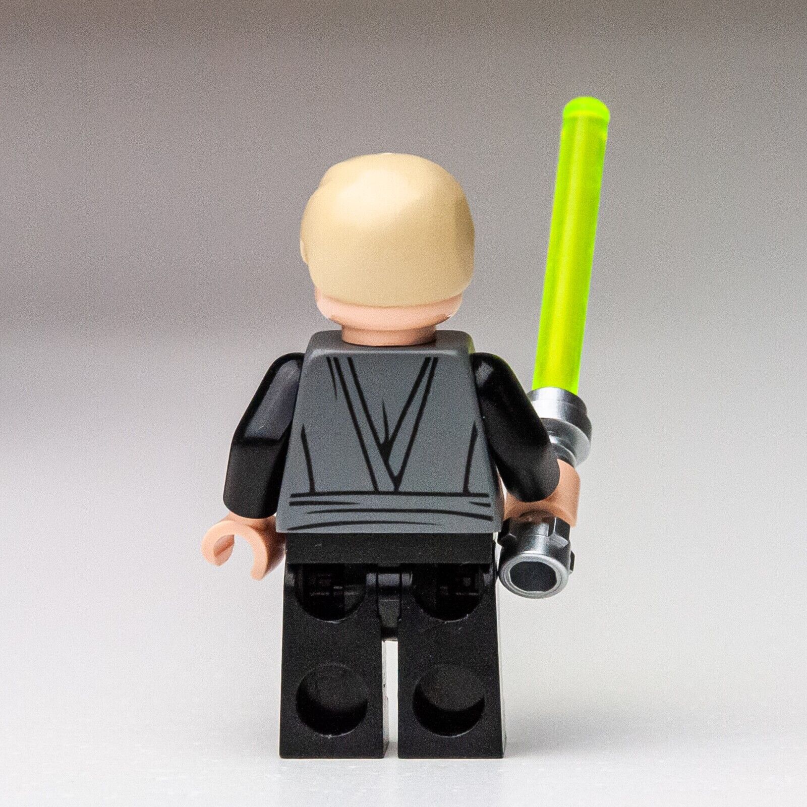 LEGO Luke Skywalker (Dark Bluish Gray Jedi Robe) Minifigure (sw0395) 9496 Skiff - StudBee