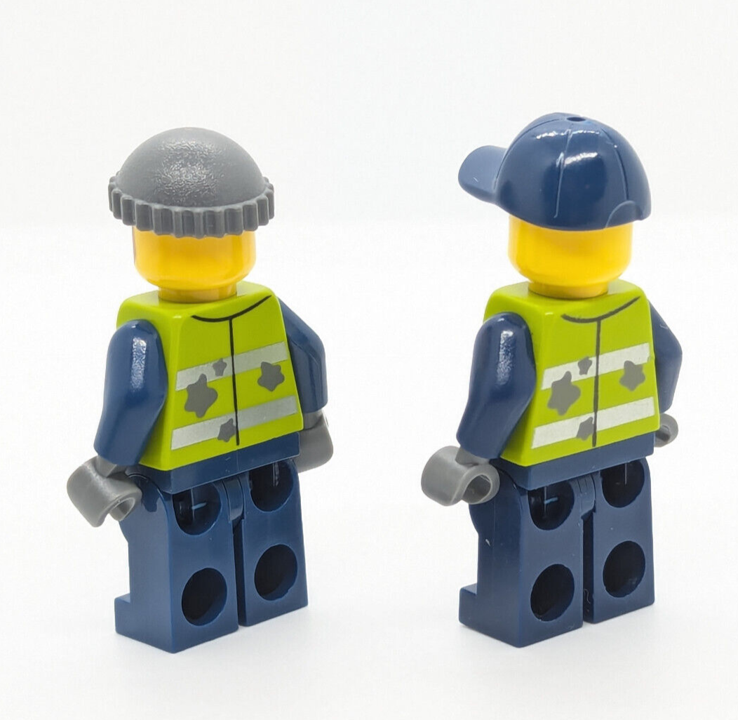 LEGO Movie Minifigure Lot: Garbage Man Dan & Grant 70805 Trash Chomper (tlm049 - StudBee