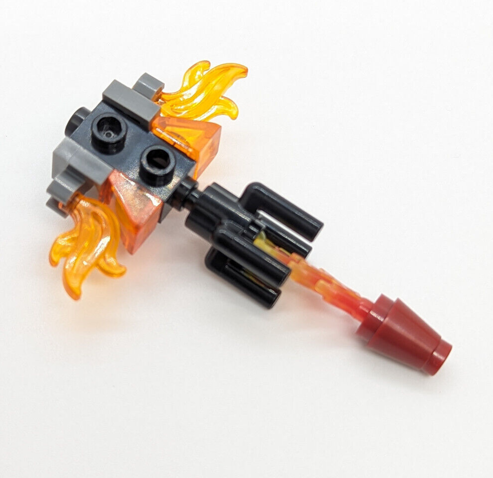 LEGO Chima Minifigure -  Frax Dark Red Legs (loc144) 70228 Fire Phoenix Tribe - StudBee