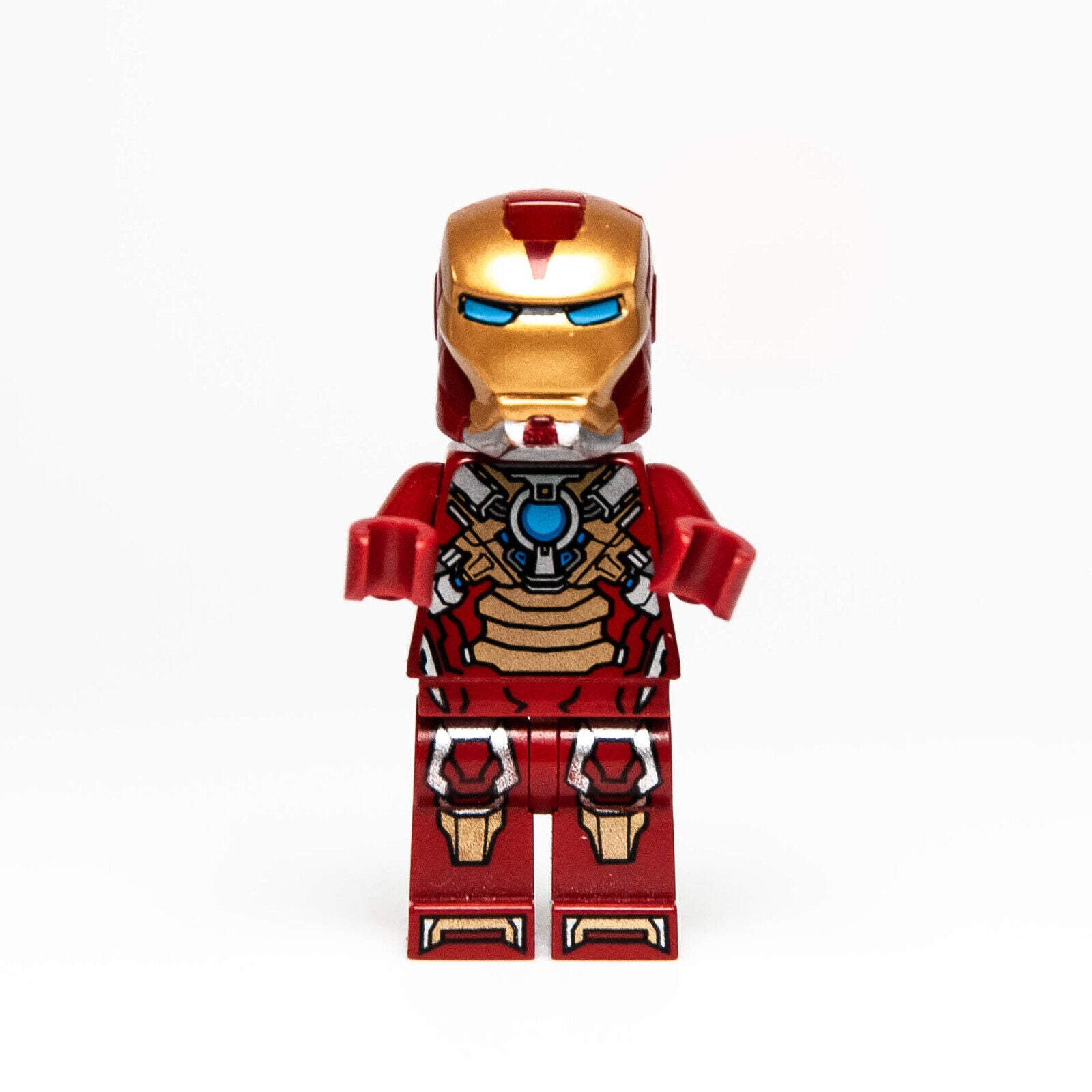 LEGO Super Heroes Minifigure: Iron Man - Mark 17 (Heartbreaker) Armor (sh0073) - StudBee