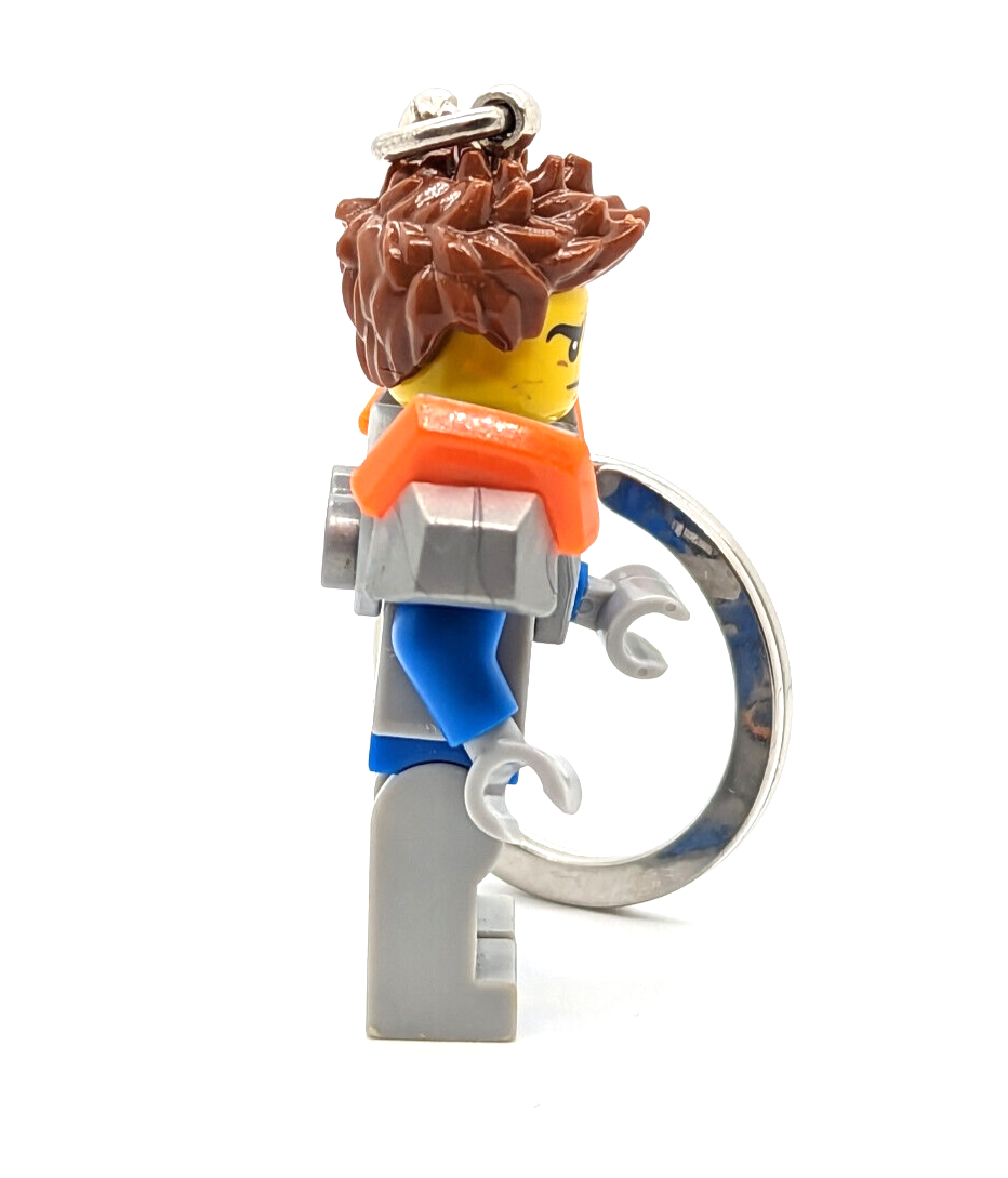 LEGO Nexo Knights 853521 Minifigure Key Chain - Clay Morrington (nex093)