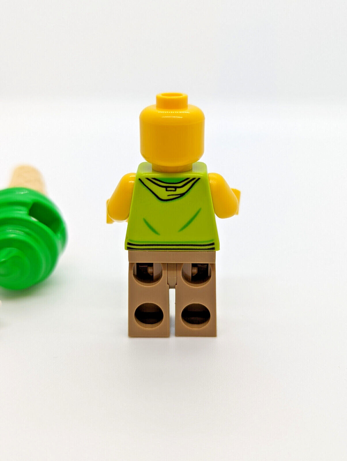 NEW LEGO City Town Ice Cream Vendor Minifigure (cty1389) w/ Spoon & Cone - StudBee