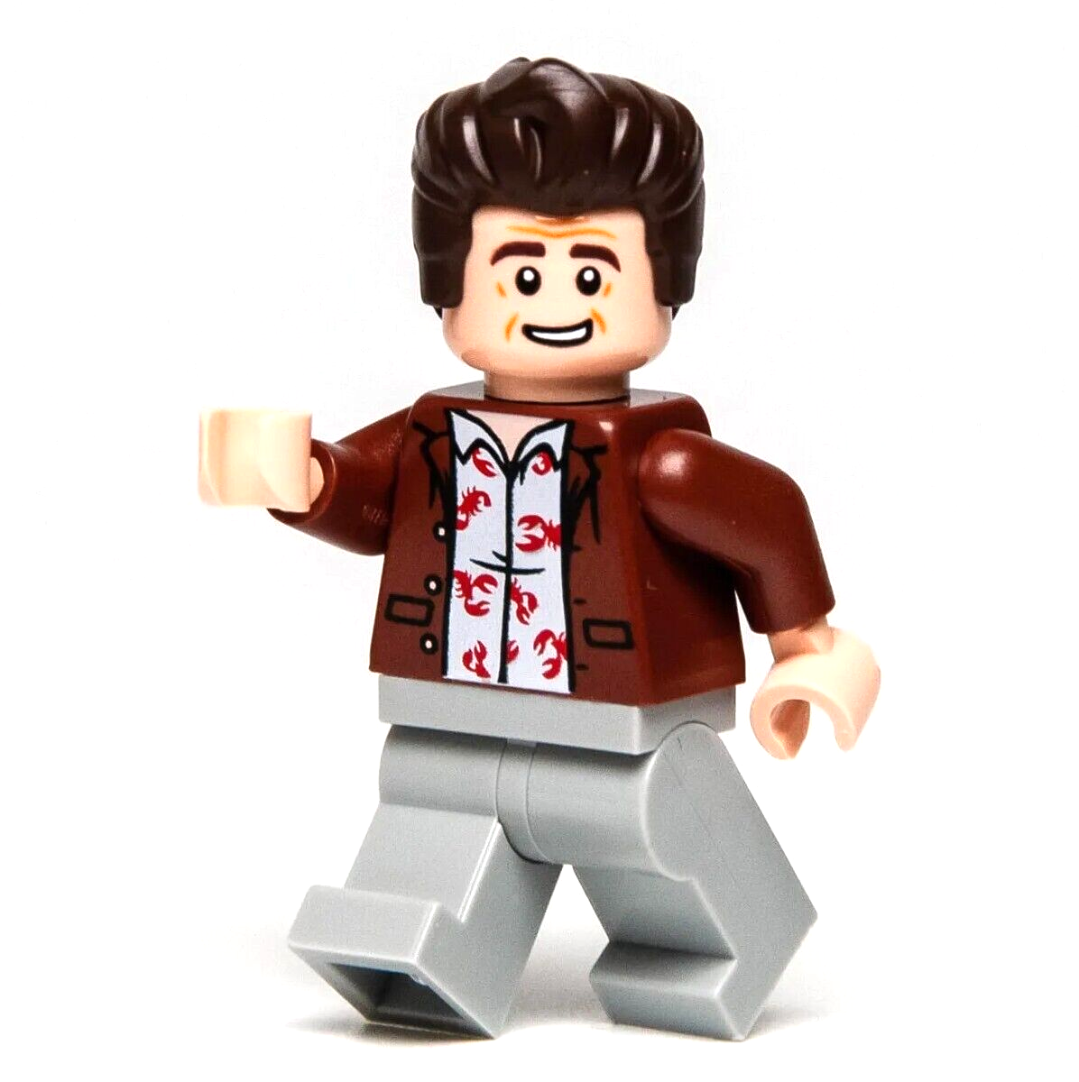 NEW Lego Minifigure -Cosmo Kramer (idea094) Seinfeld 21328 - StudBee