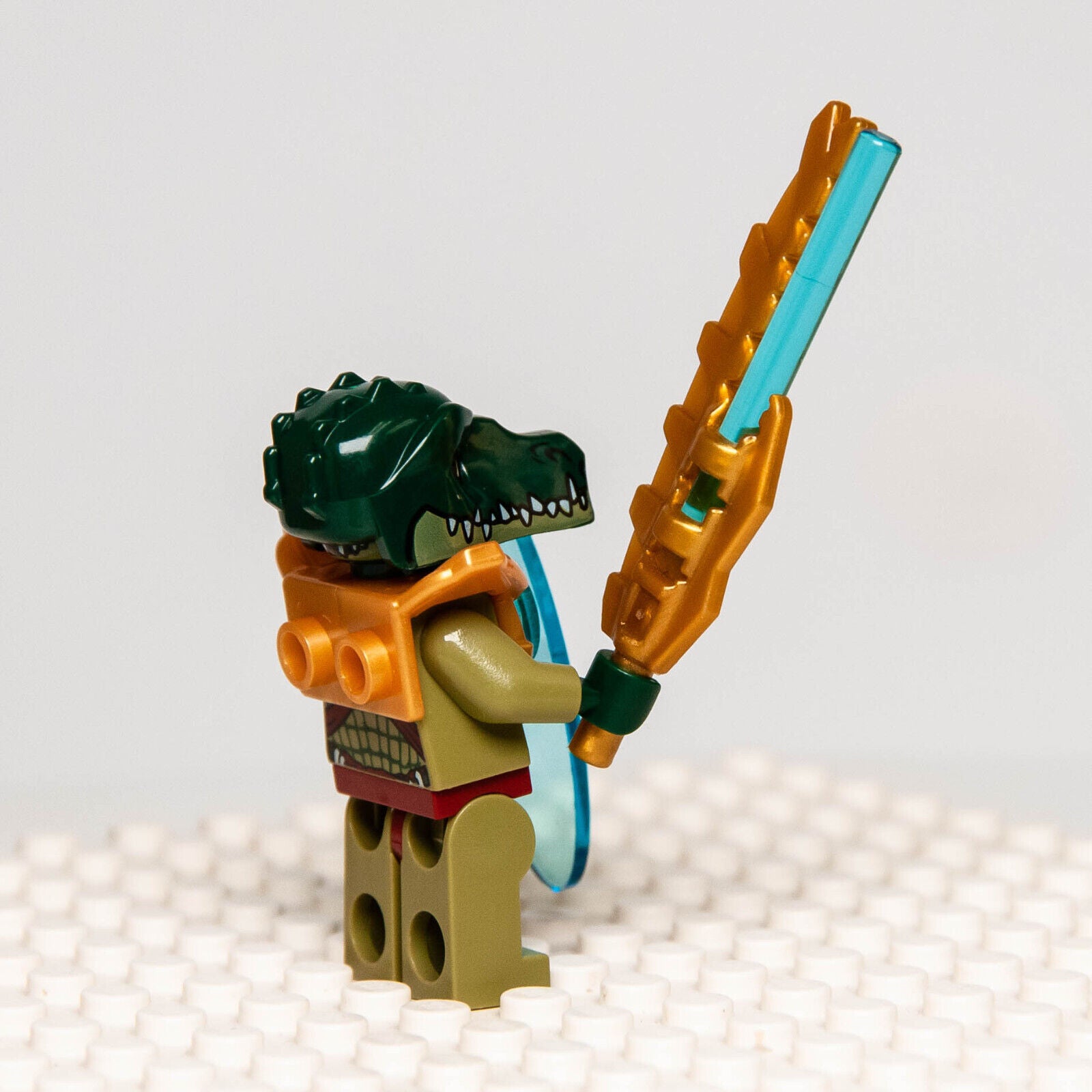LEGO Chima Minifigure - Cragger Light Armor (loc051) 70216 Crocodile Tribe - StudBee