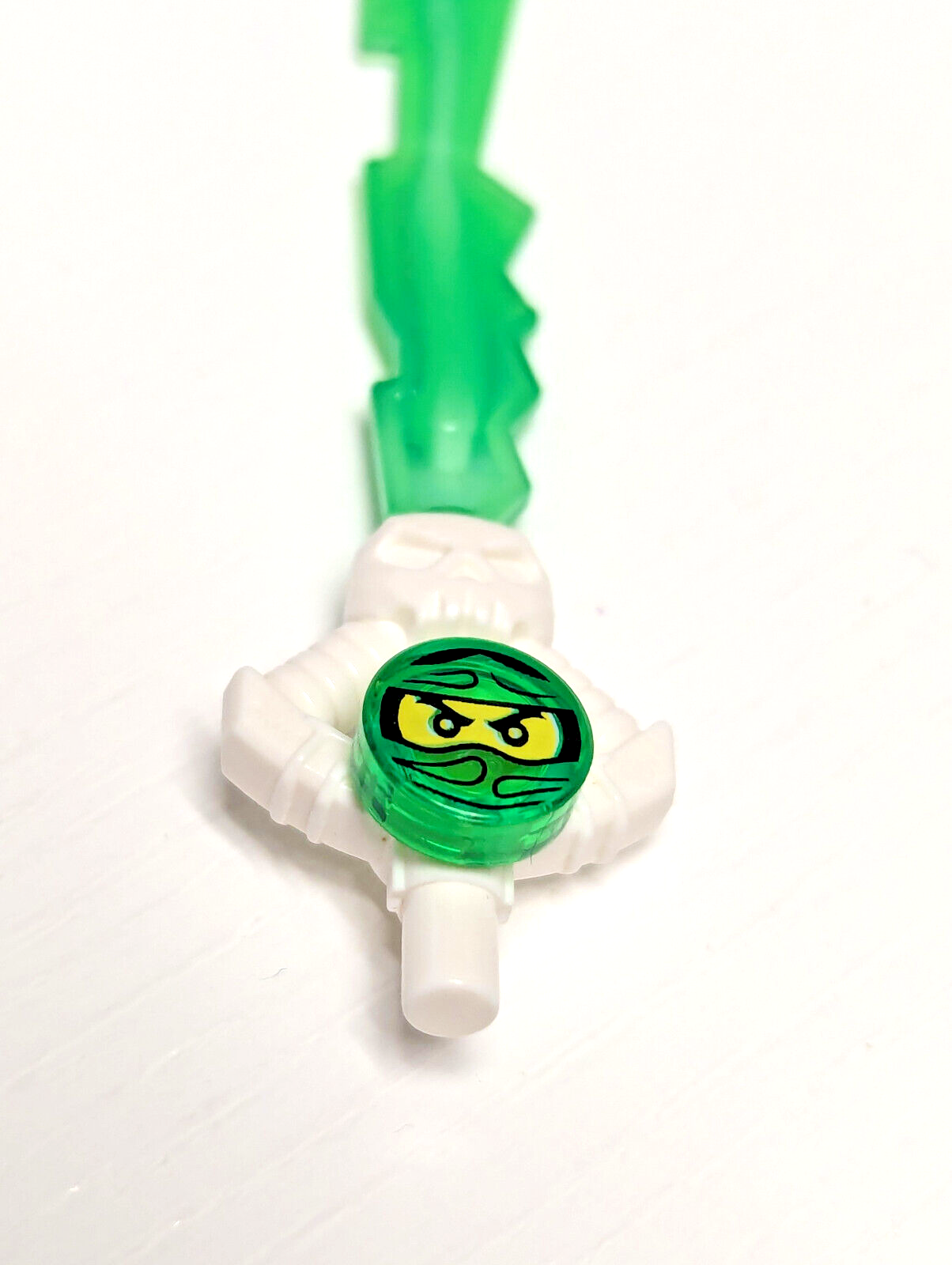 LEGO Ninjago Minifigure Sword- Green Blade Skybound 70604 70594 Trapped Lloyd