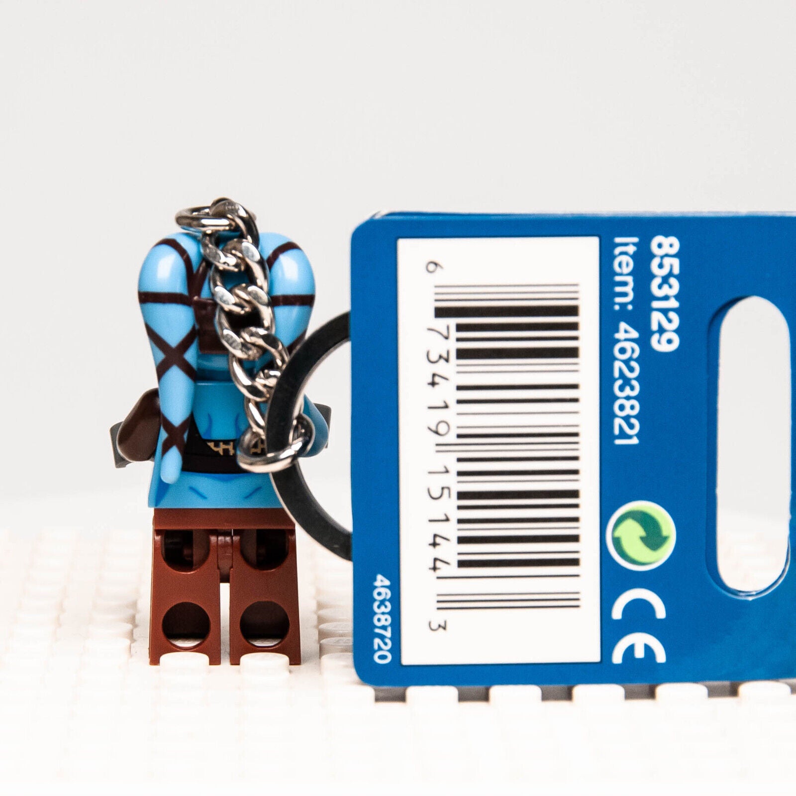 LEGO Star Wars Aayla Secura Minifigure Minifig Key Chain 2011 RETIRED RARE! - StudBee