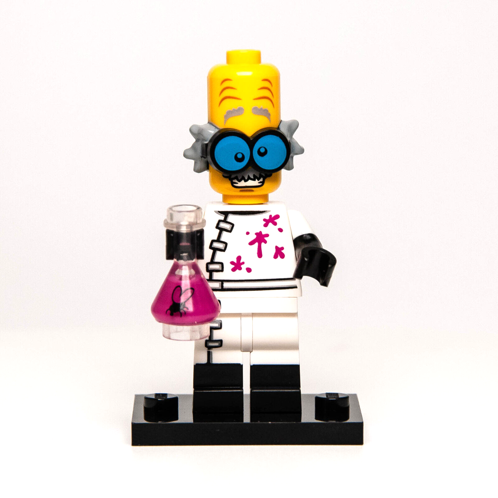 LEGO Minifigure CMF Series 14 Monsters Crazy Mad Scientist (col14-3) (blk - StudBee