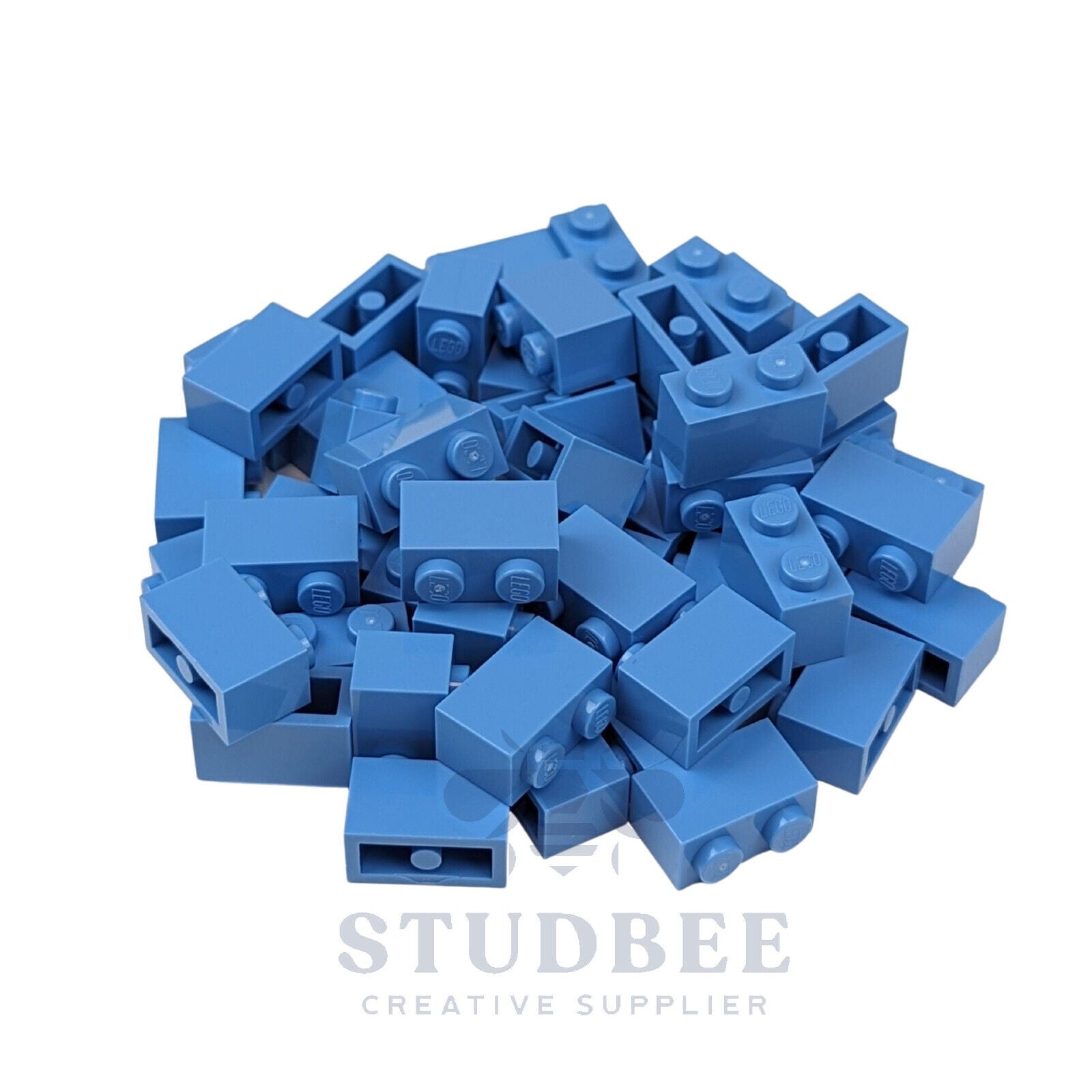 NEW LEGO  - 1 x 2 Bricks - #3004 - 50 Pieces - 20+ Colors Available - StudBee