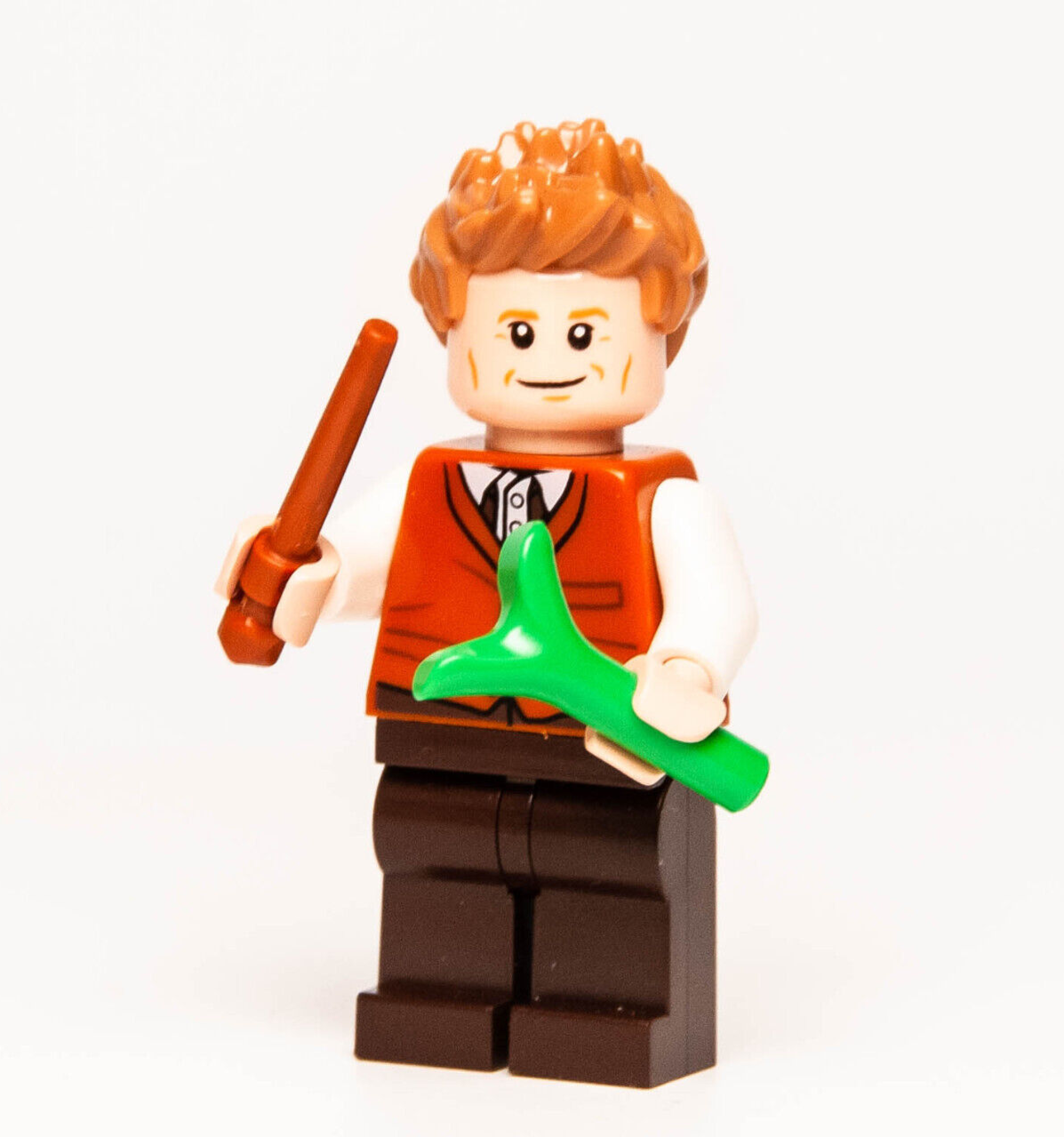 LEGO Fantastic Beasts Minifigure - Newt Scamander (hp165) 75952 Dark Orange Vest - StudBee