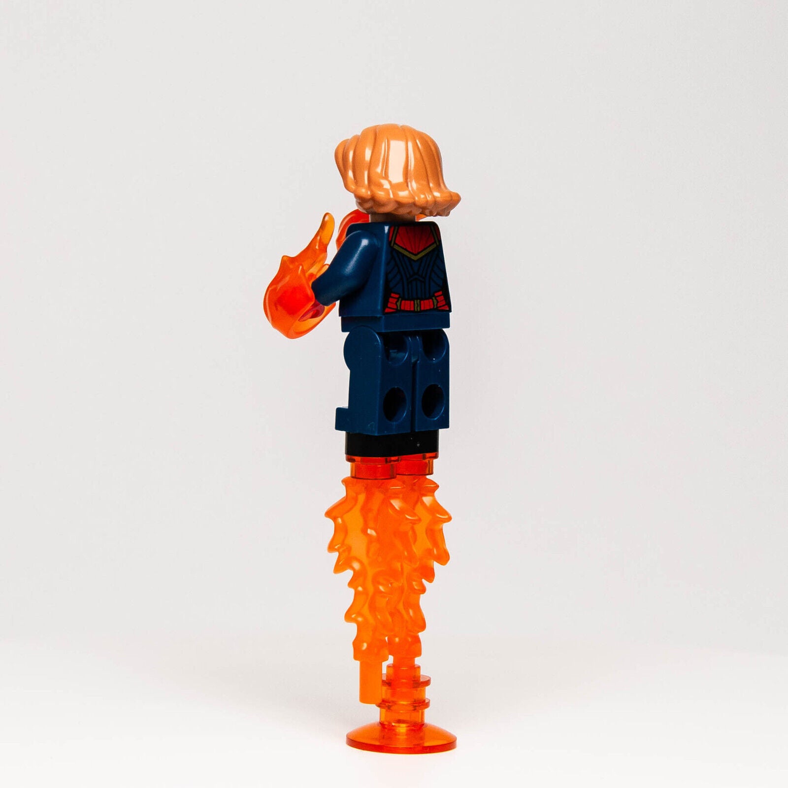 LEGO Captain Marvel (w/ Power Bursts) Minifigure - Marvel Avengers (sh555) - StudBee