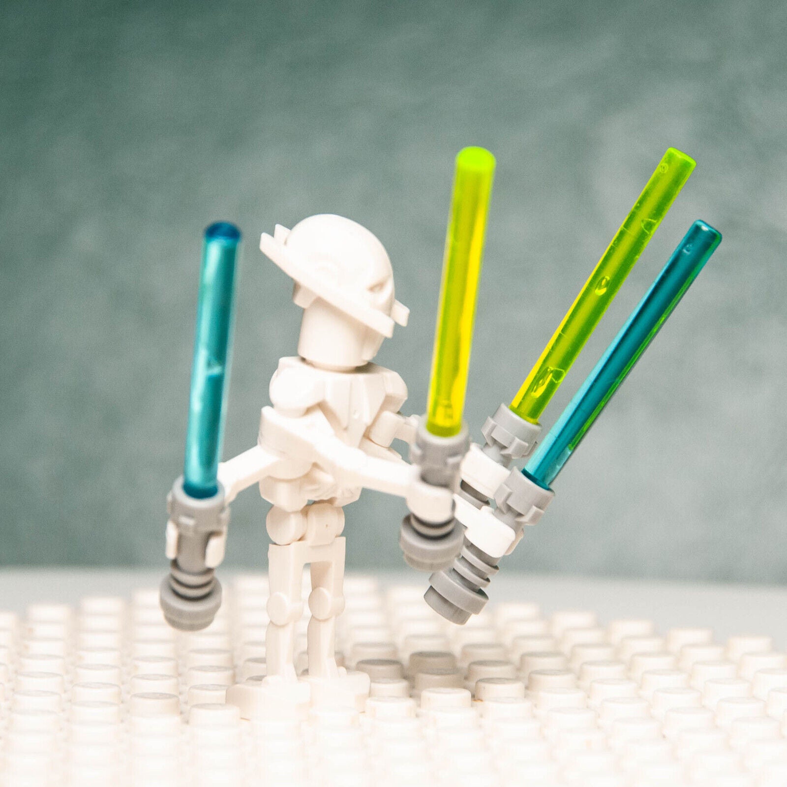 Lego Star Wars Minifigure - General Grievous, Straight (sw0134a Lightsabers 7656 - StudBee