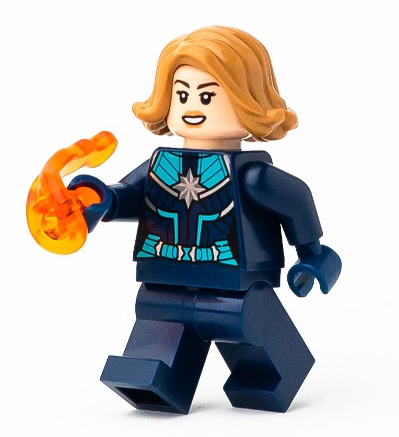 New LEGO Captain Marvel Vers  Minifigure - Marvel Avengers - 30453 77902 (sh605) - StudBee